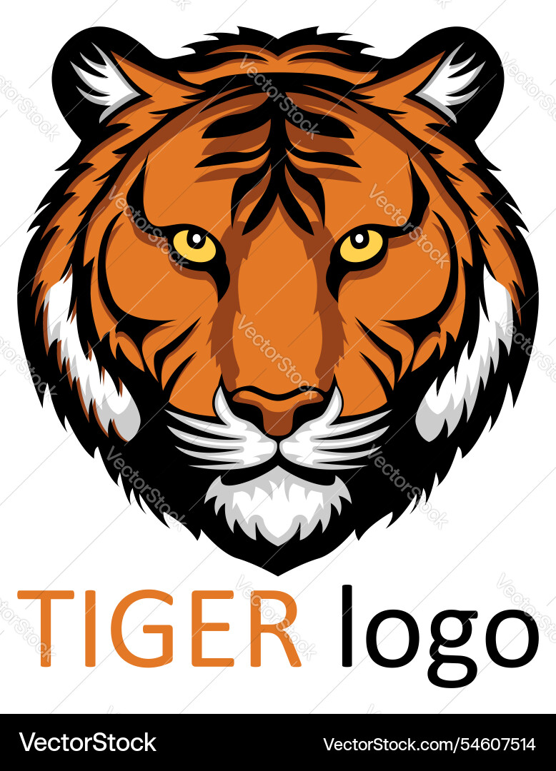 Tiger Logo kreativ und originell Tiger Logo kreativ und originell vektorbild