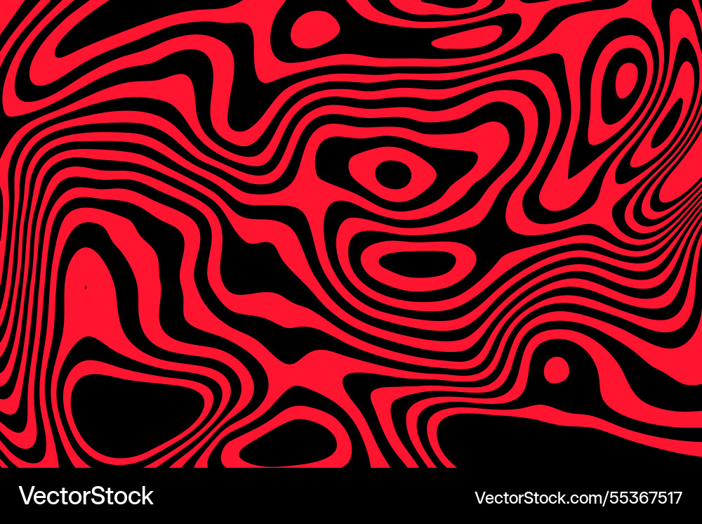 Rotes Linienmuster abstrakte Hintergrundtextur Vektorbild