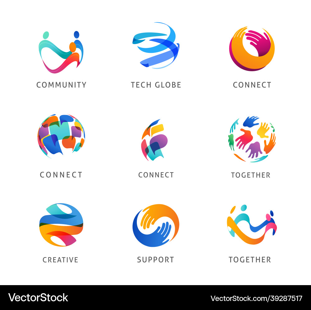 Tech & Biotech Icons - Creative Set Vector Image