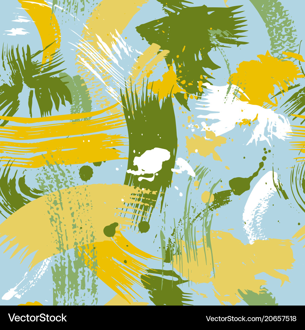 Abstract Paint Splatter Pattern vector image