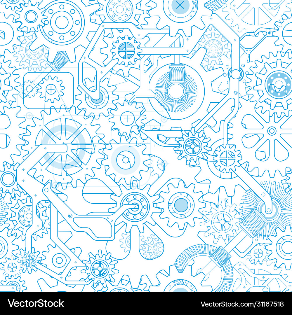 Clockworks gear background Royalty Free Vector Image