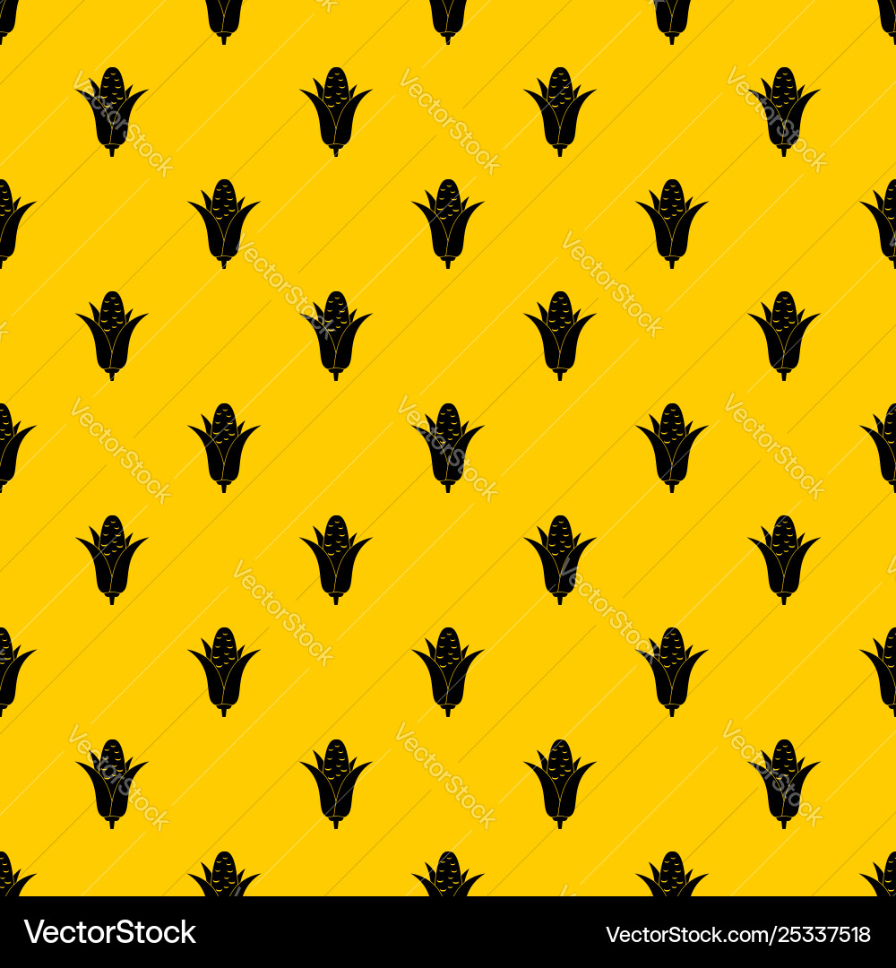 Corncob pattern Vector Image