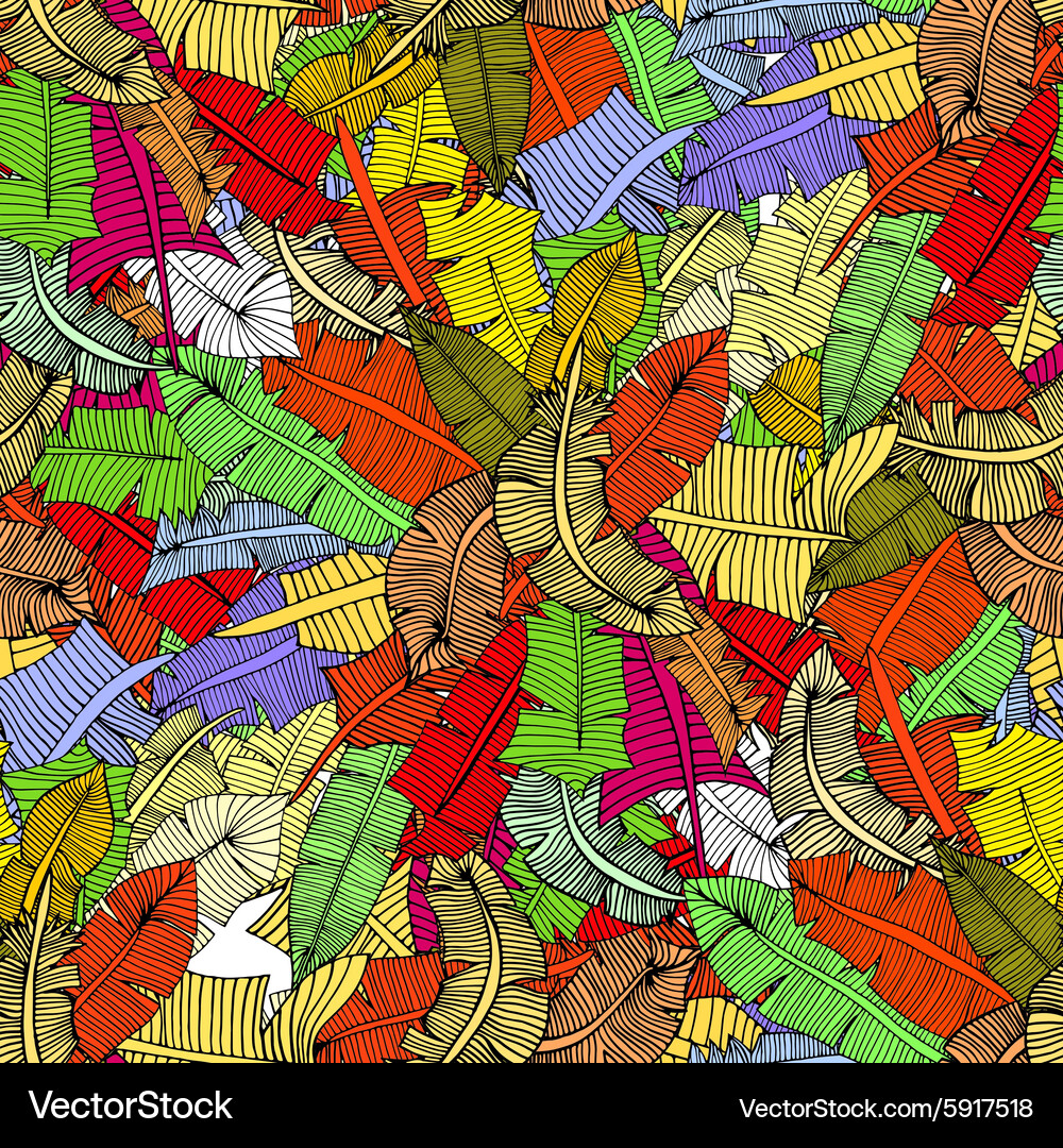 Feathers pattern Vector Image