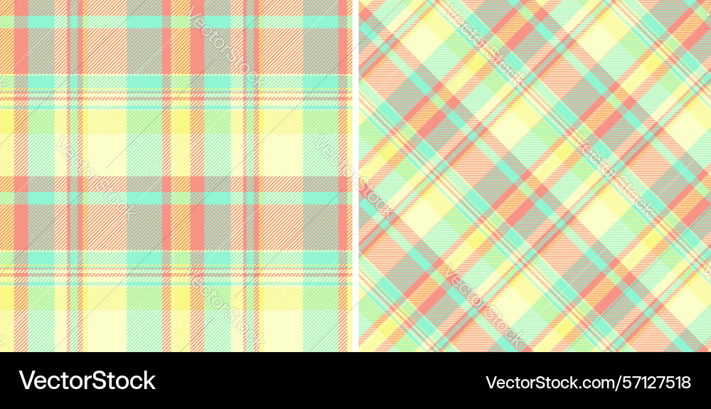 Pastel plaid pattern soft versatile background Vector Image