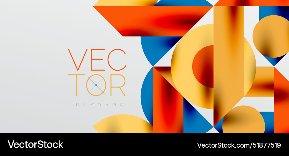 Circles and shadows colorful round elements Circles and shadows colorful round elements Vector Image