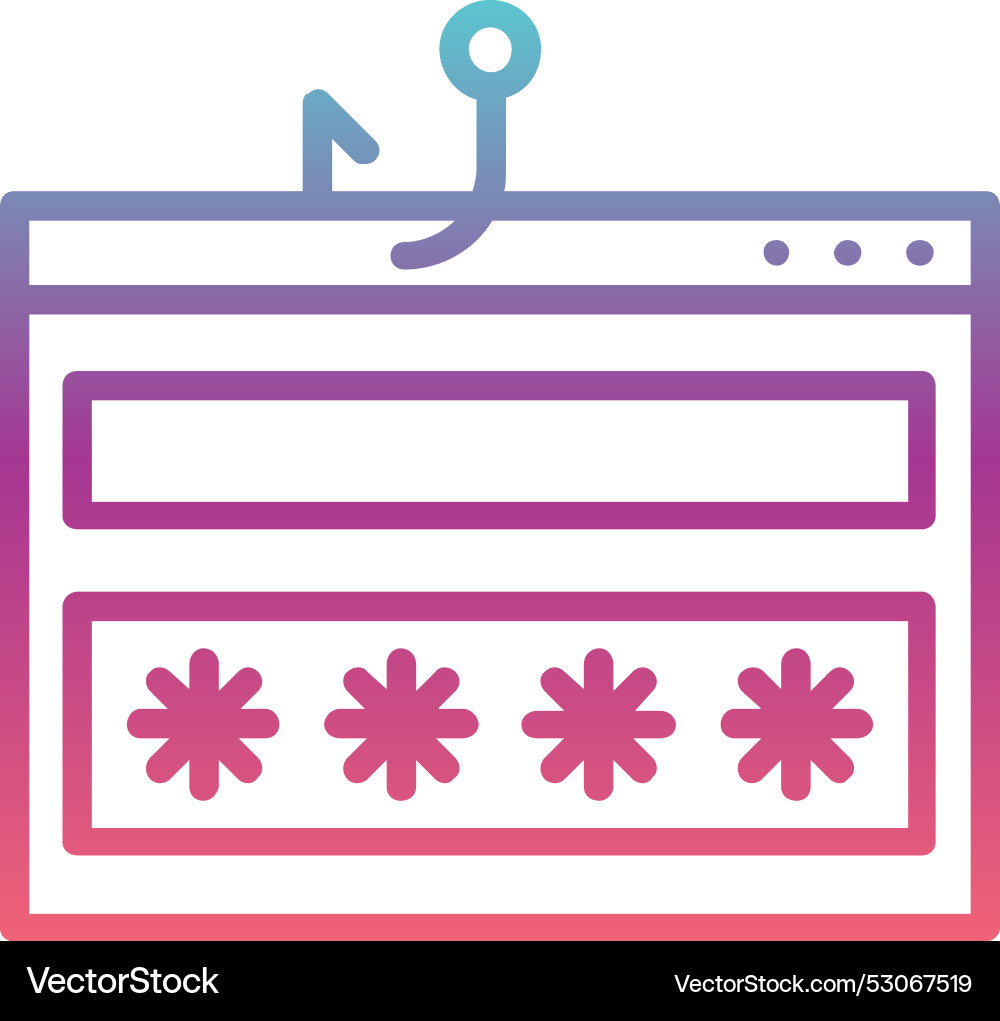 Spoofing line gradient design Vector Image