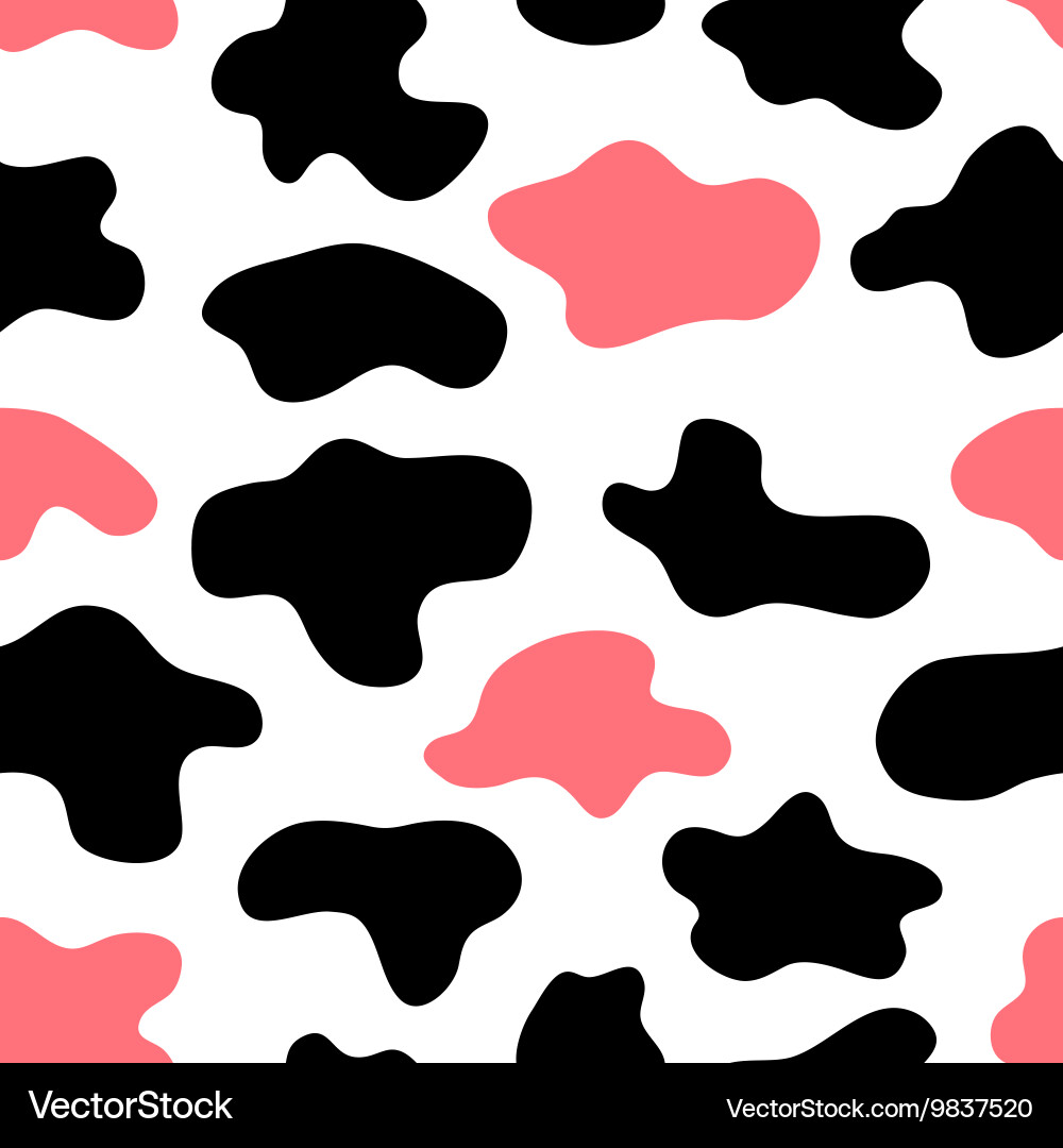 Cow spots Royalty Free Vector Image - VectorStock