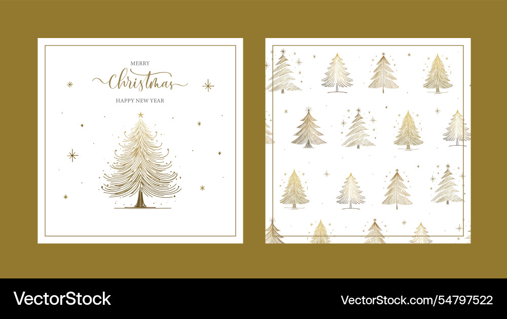 Minimalistische fröhliche Weihnachts-Vorlagekarte Minimalistische fröhliche Weihnachts-Vorlagekarte vektorbild