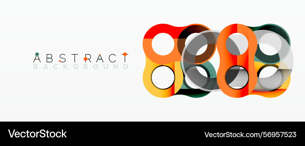 Abstract geometric shapes overlap creating Abstract geometric shapes overlap creating vector image