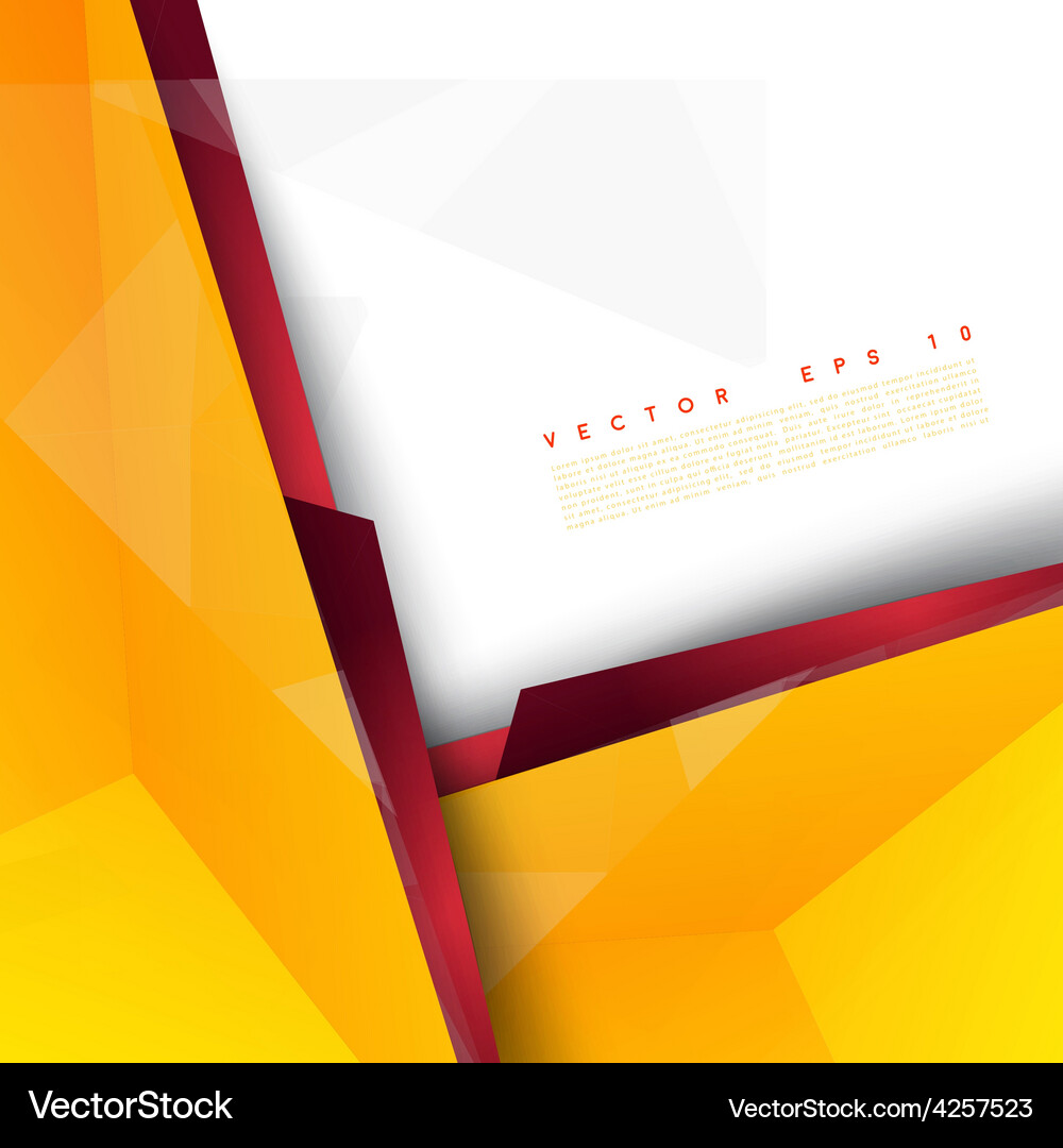Background abstract polygon triangles Vector Image