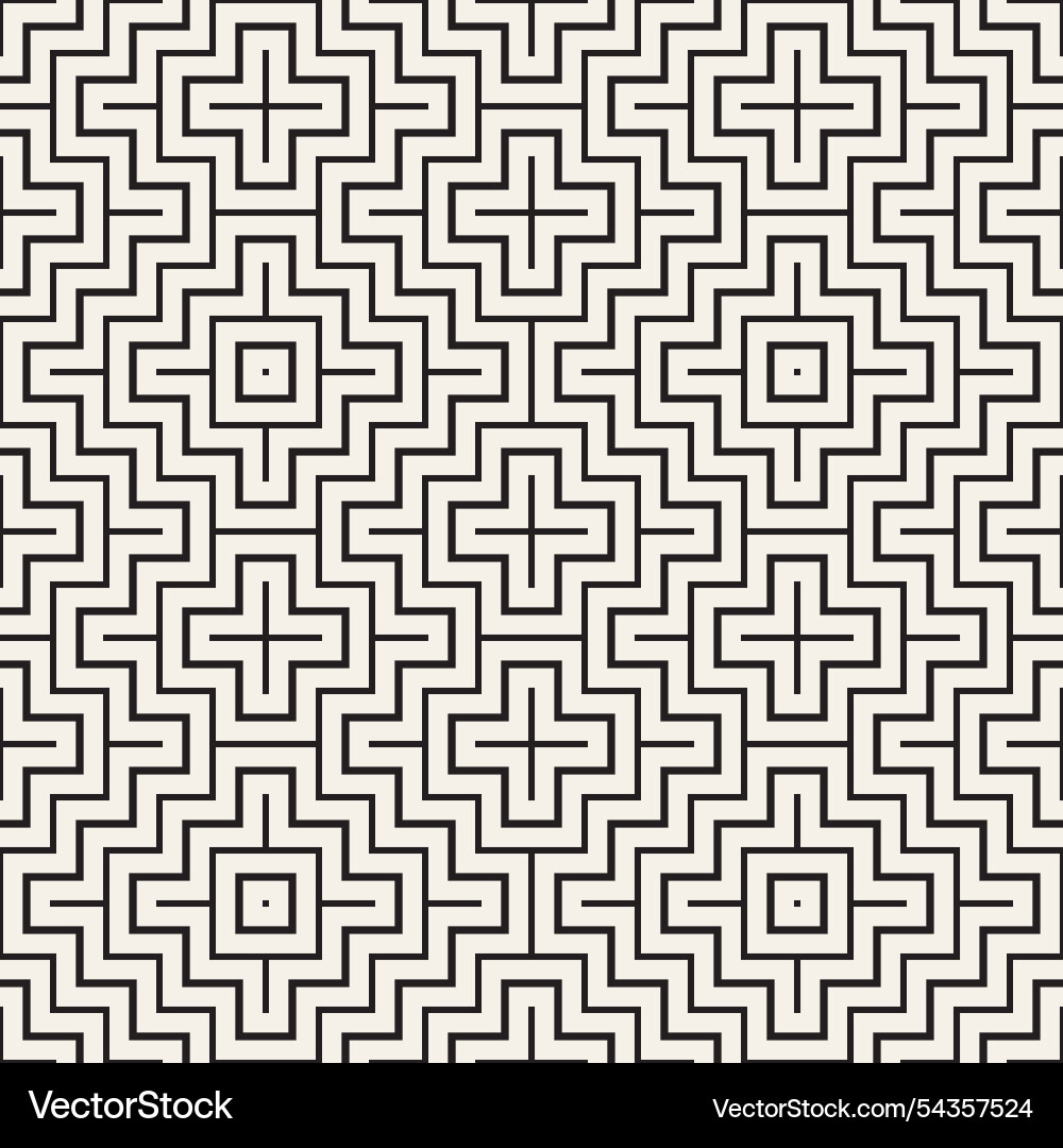 Seamless pattern repeating geometric elements Seamless pattern repeating geometric elements vector image