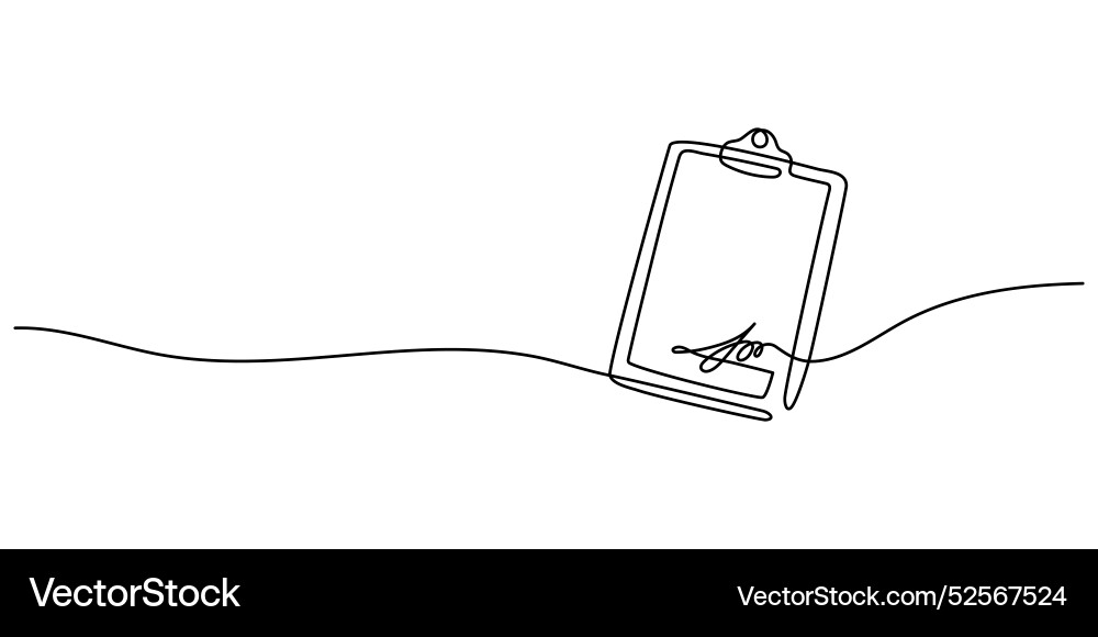 Sheet of continuous one-line drawing document Sheet of continuous one-line drawing document vector image