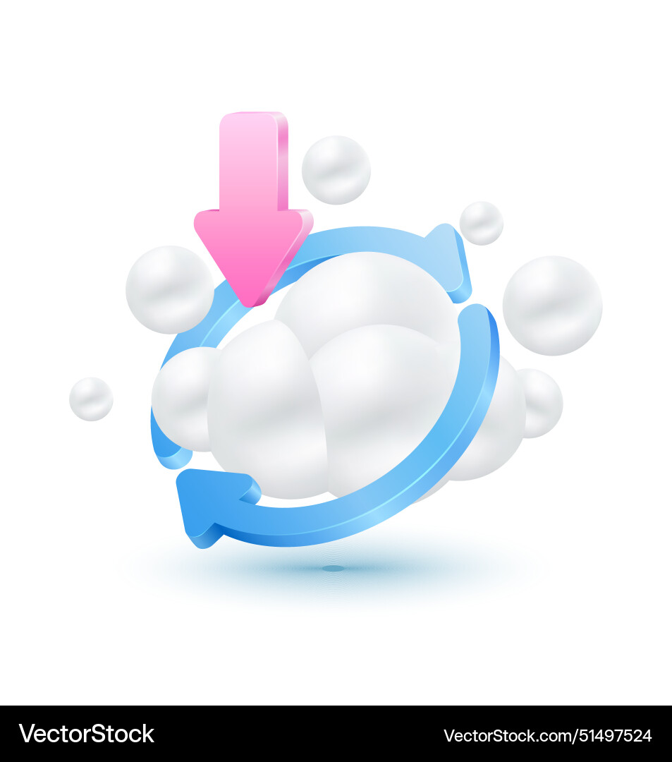 Upload cloud storage Upload cloud storage vector image
