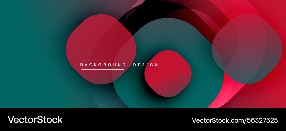 Abstract overlapping circles create dynamic Abstract overlapping circles create dynamic Vector Image