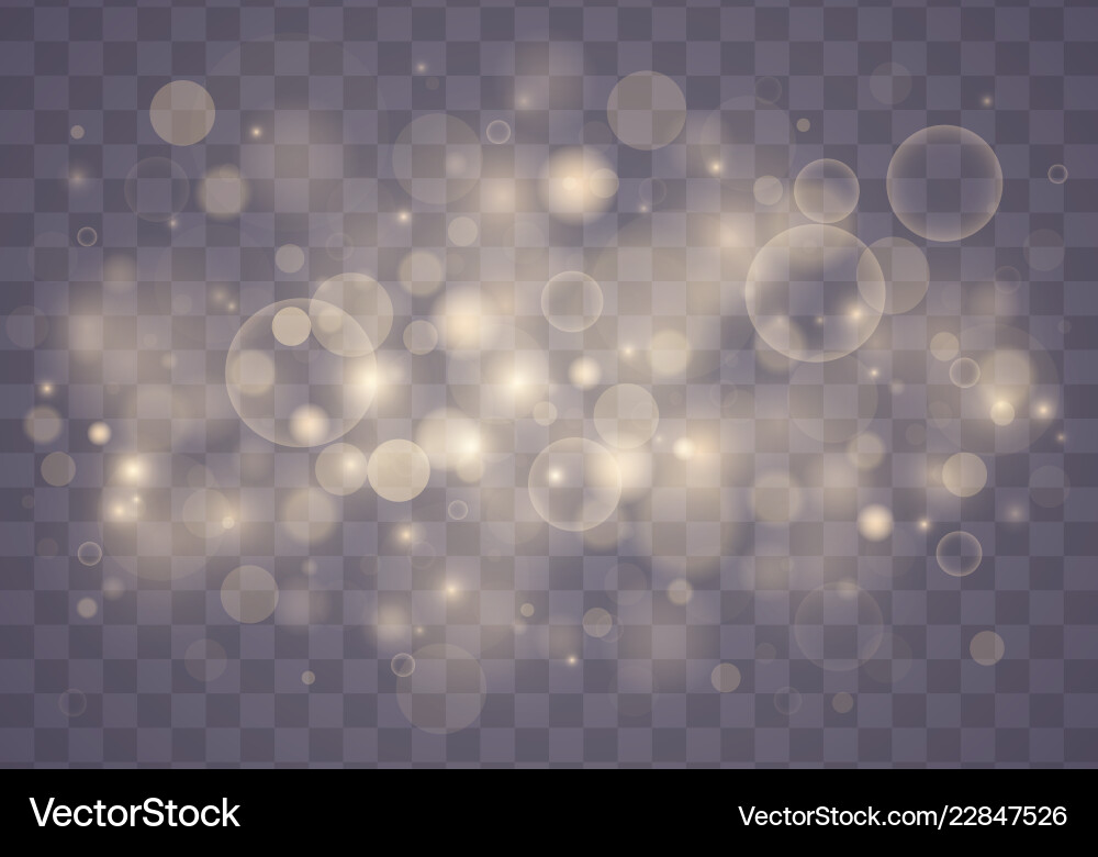 Light abstract bokeh Vector Image