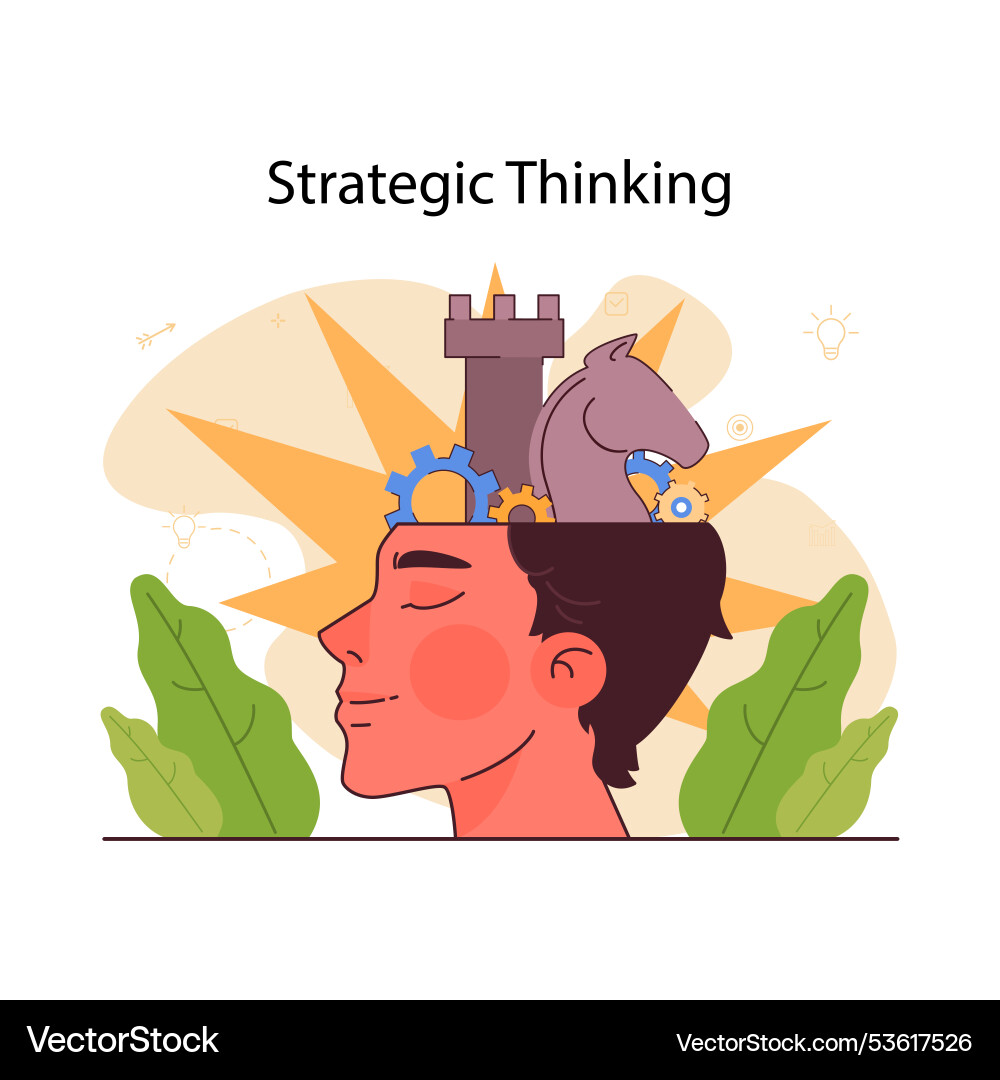 Planning and organization of tasks character Planning and organization of tasks character vector image