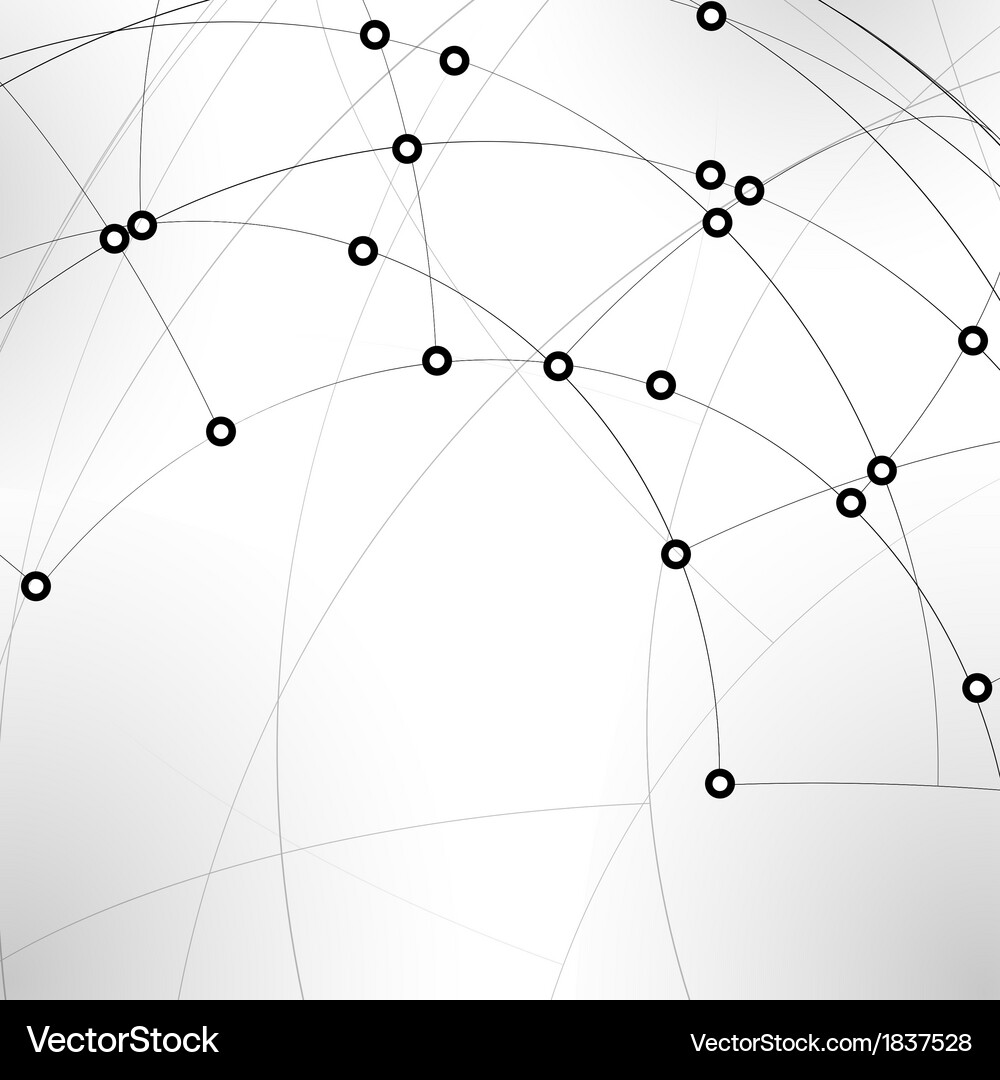 Tech Circuit Background Vector Image
