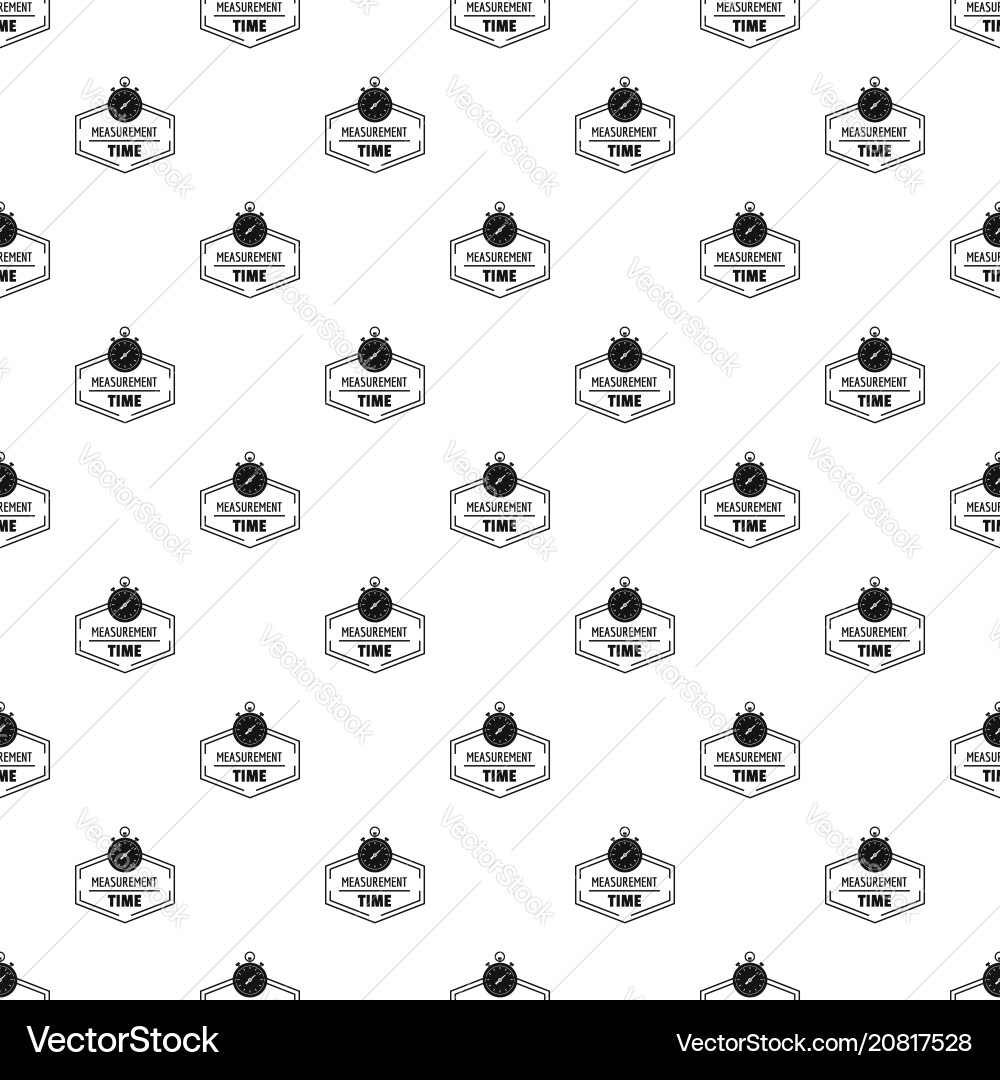 Timer pattern seamless Timer pattern seamless vector image