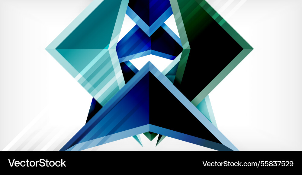 Abstract background color triangles and arrows Abstract background color triangles and arrows vector image