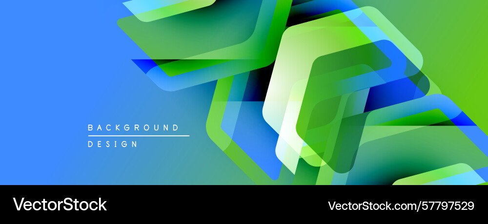 Abstract geometric shapes overlap creating Abstract geometric shapes overlap creating vector image