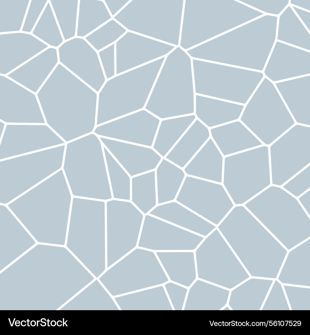 Pattern background with voronoi style design vector image