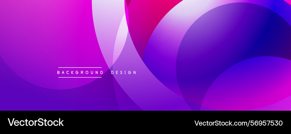 Abstract vibrant background overlapping circles Abstract vibrant background overlapping circles vector image