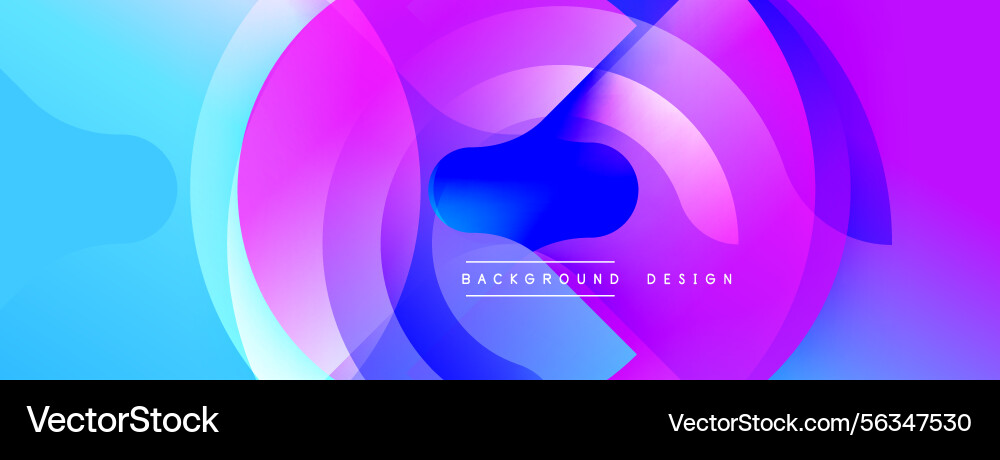Abstract vibrant layers create dynamic Abstract vibrant layers create dynamic vector image
