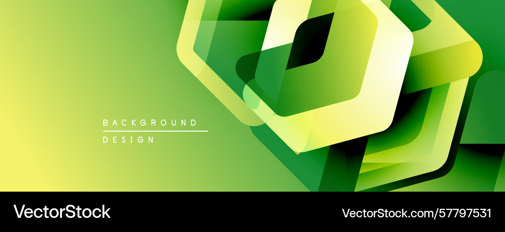 Abstract geometric design layers overlap creating Abstract geometric design layers overlap creating Vector Image