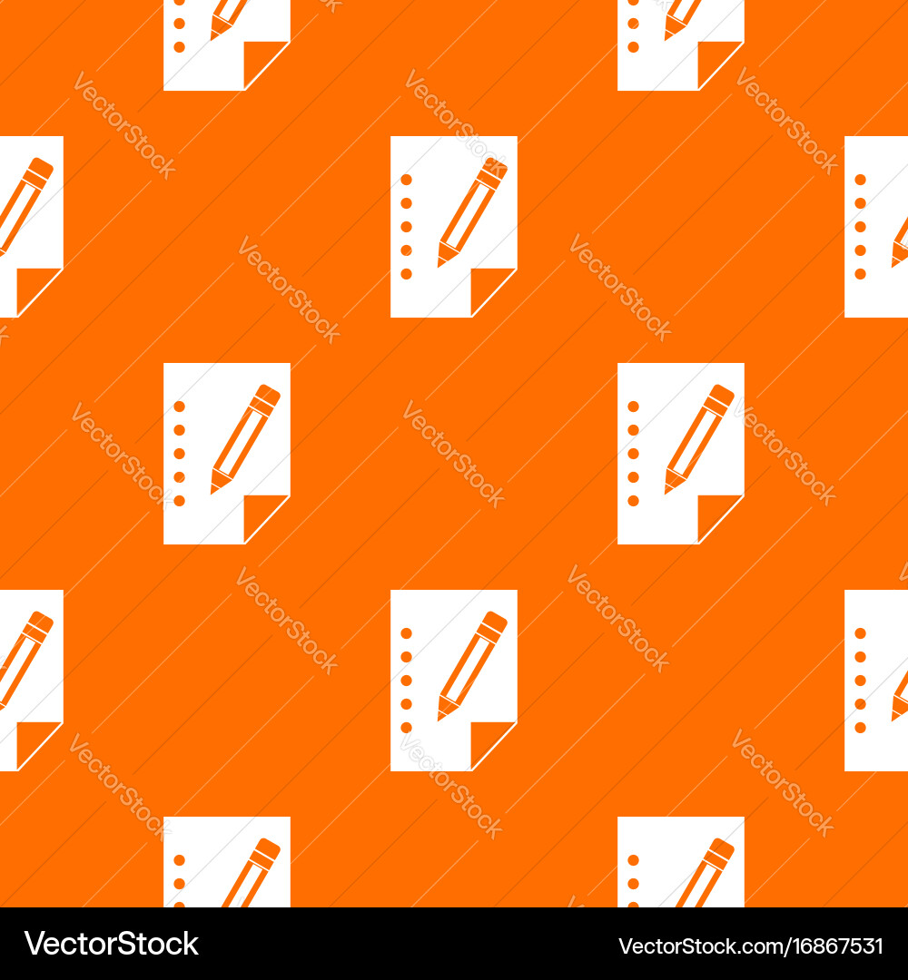 Notebook pattern seamless vector image