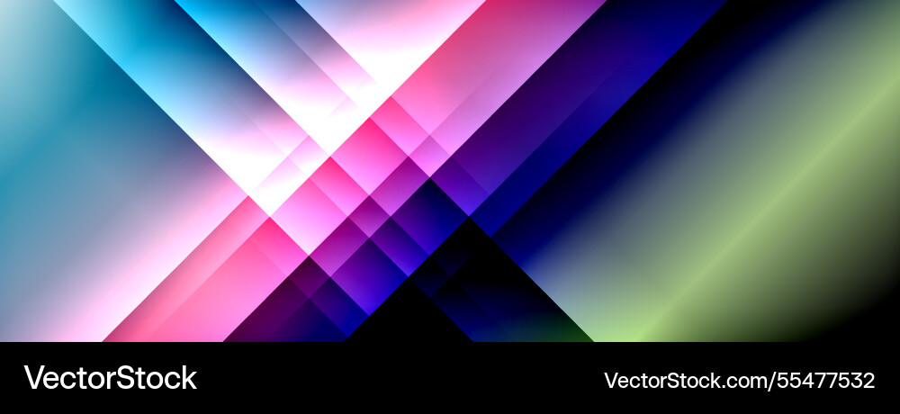 Dynamic shadow lines with gradient colors Dynamic shadow lines with gradient colors vector image