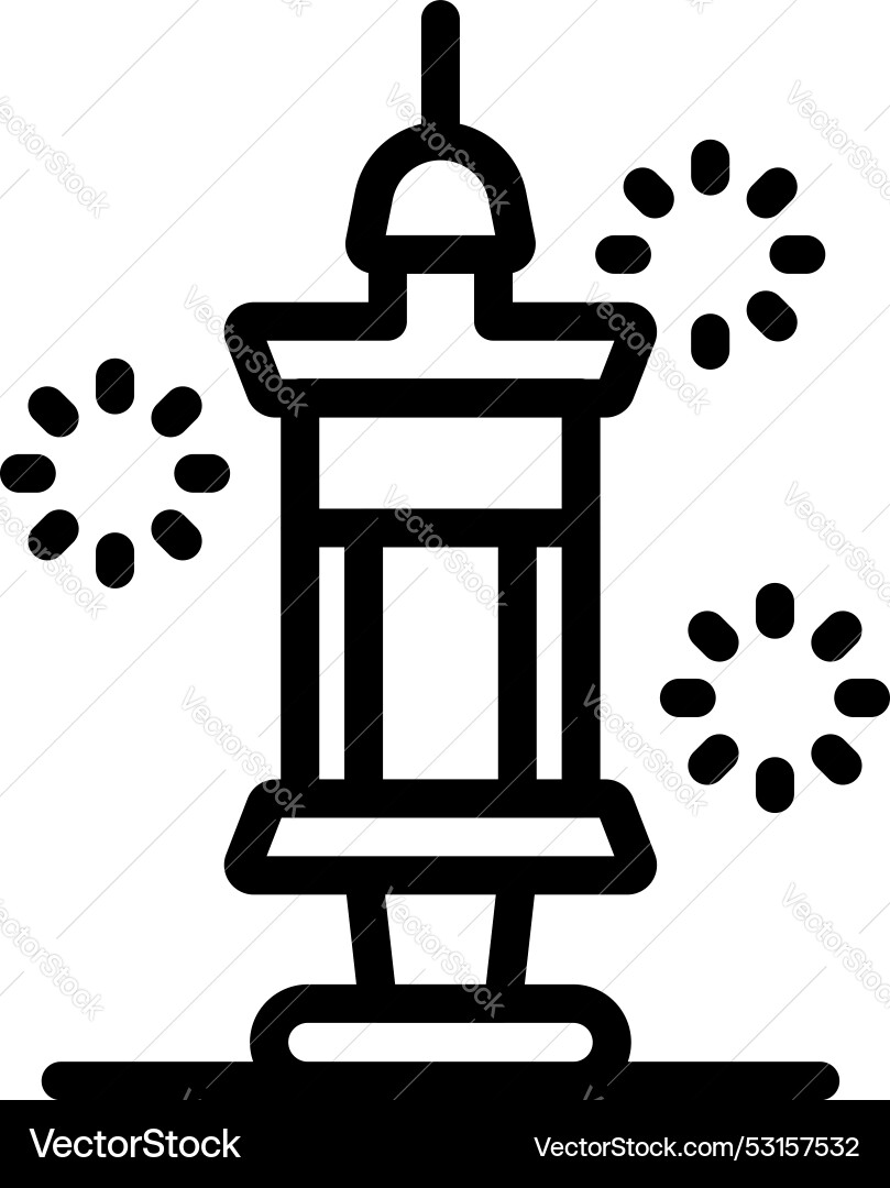 Fireworks exploding over taipei 101 tower Fireworks exploding over taipei 101 tower Vector Image