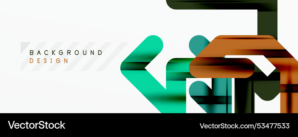 Abstract background - colorful lines composition Abstract background - colorful lines composition Vector Image