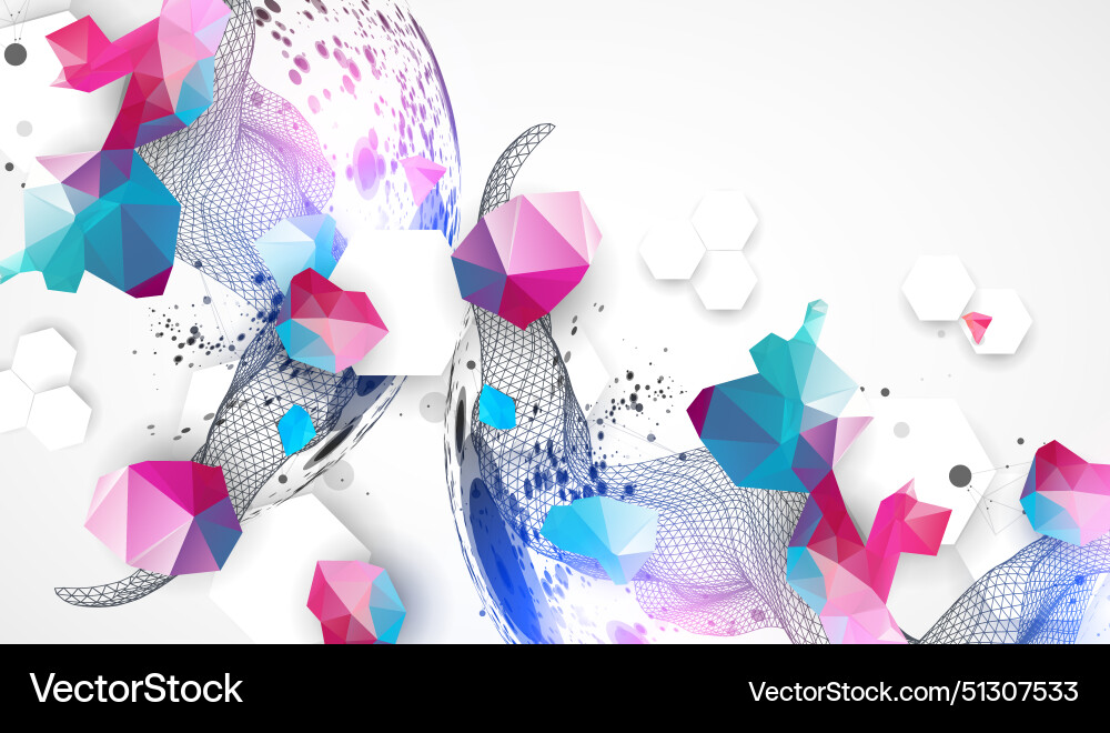 Abstract wave is made in a frame style Abstract wave is made in a frame style vector image