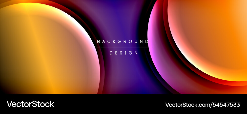 Bright rainbow style color gradient with curve Bright rainbow style color gradient with curve vector image