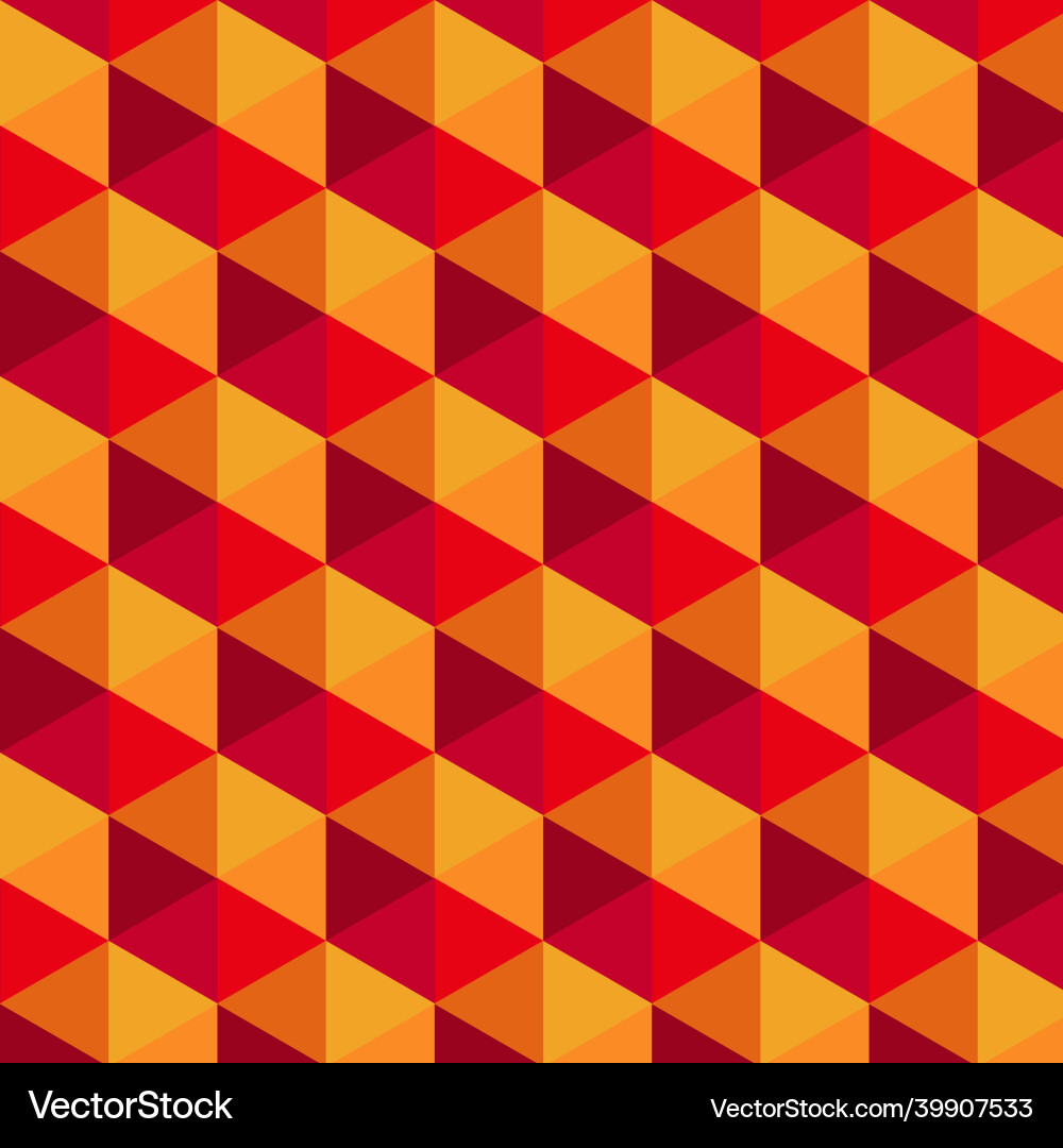 Geometric triangle seamless pattern Geometric triangle seamless pattern vector image