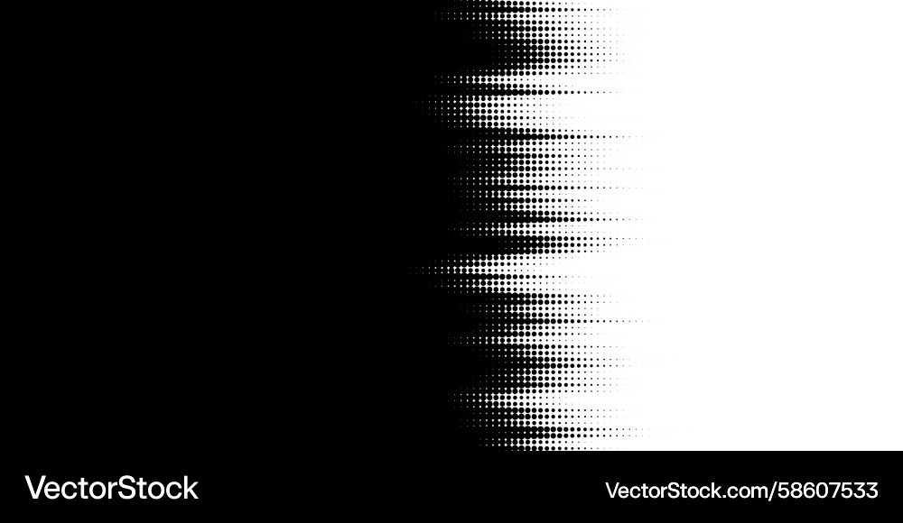 Halftone design featuring gradient texture Vector Image