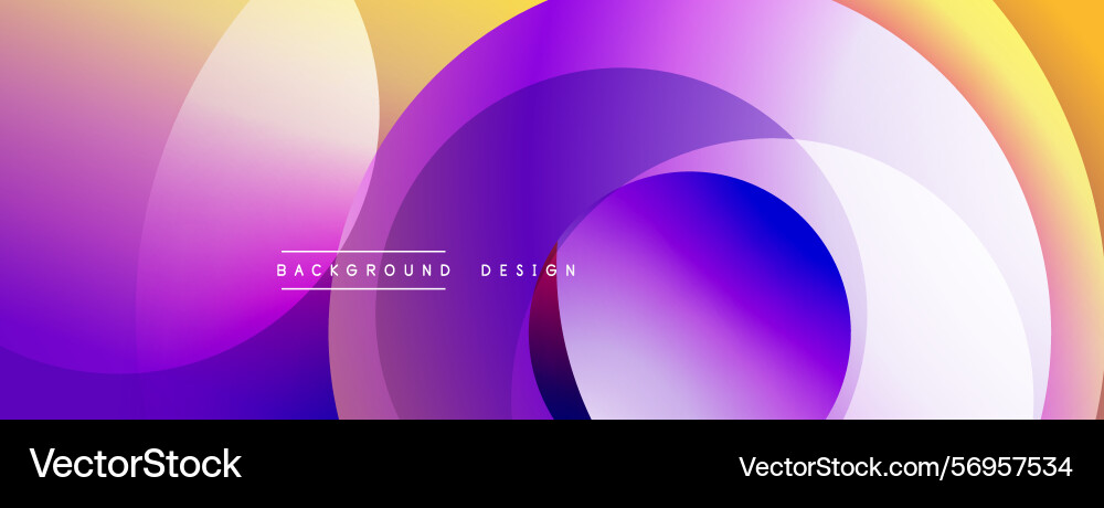 Abstract gradients form overlapping circles Abstract gradients form overlapping circles Vector Image