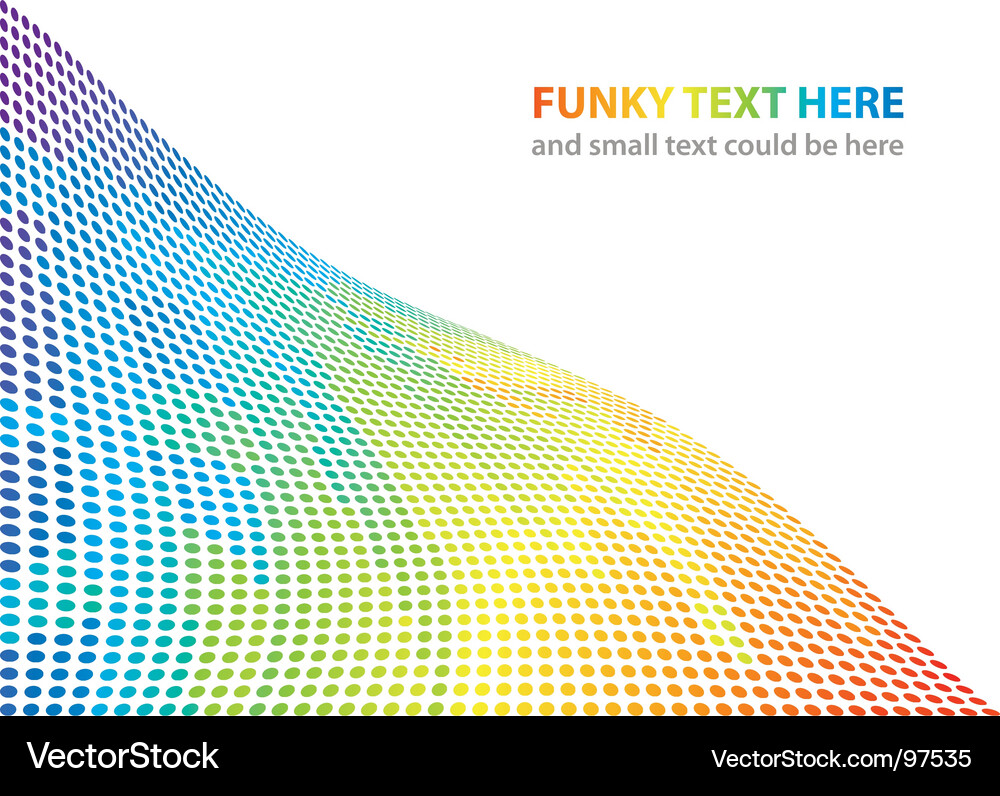 Abstract Colorful Gradient Background Vector Image