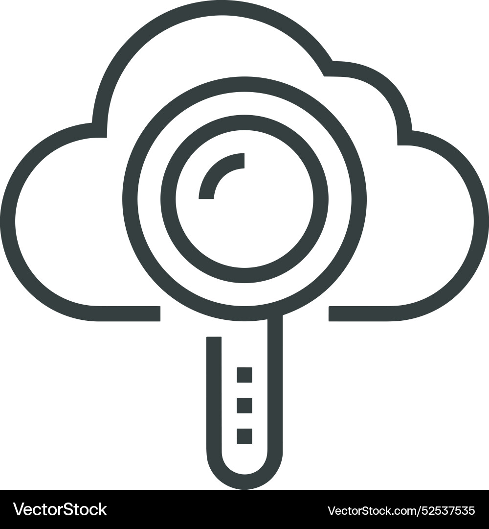Cloud storage icon symbol image of the hosting Cloud storage icon symbol image of the hosting Vector Image