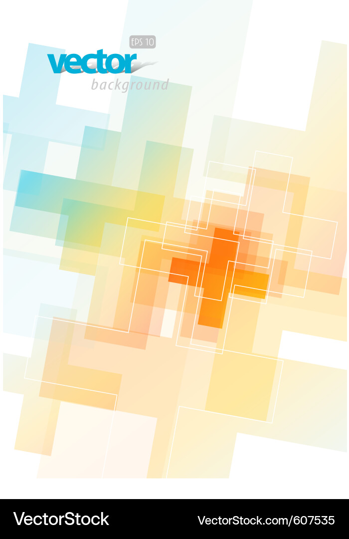 Dynamic Color Blocks vector image