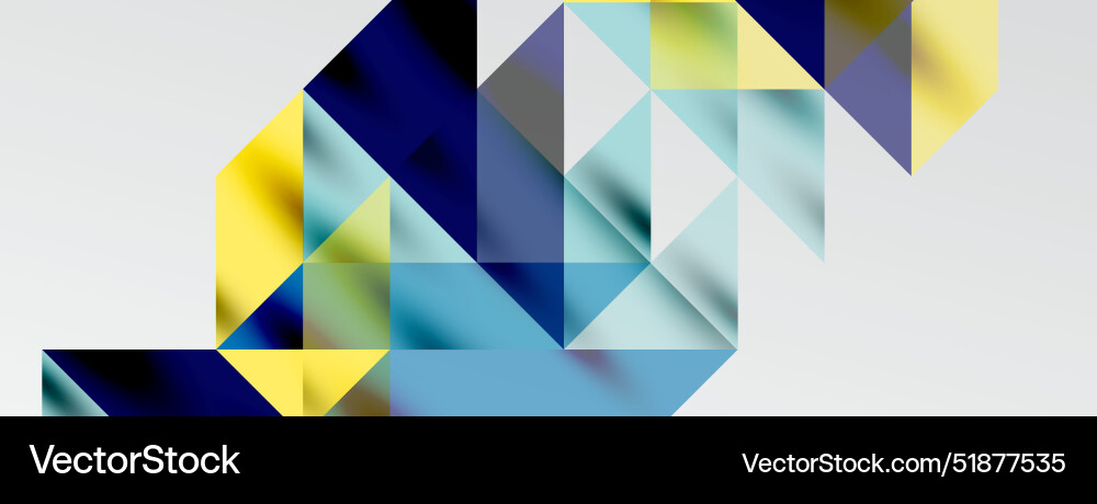 Tech minimal overlapping triangle shapes elements Tech minimal overlapping triangle shapes elements Vector Image