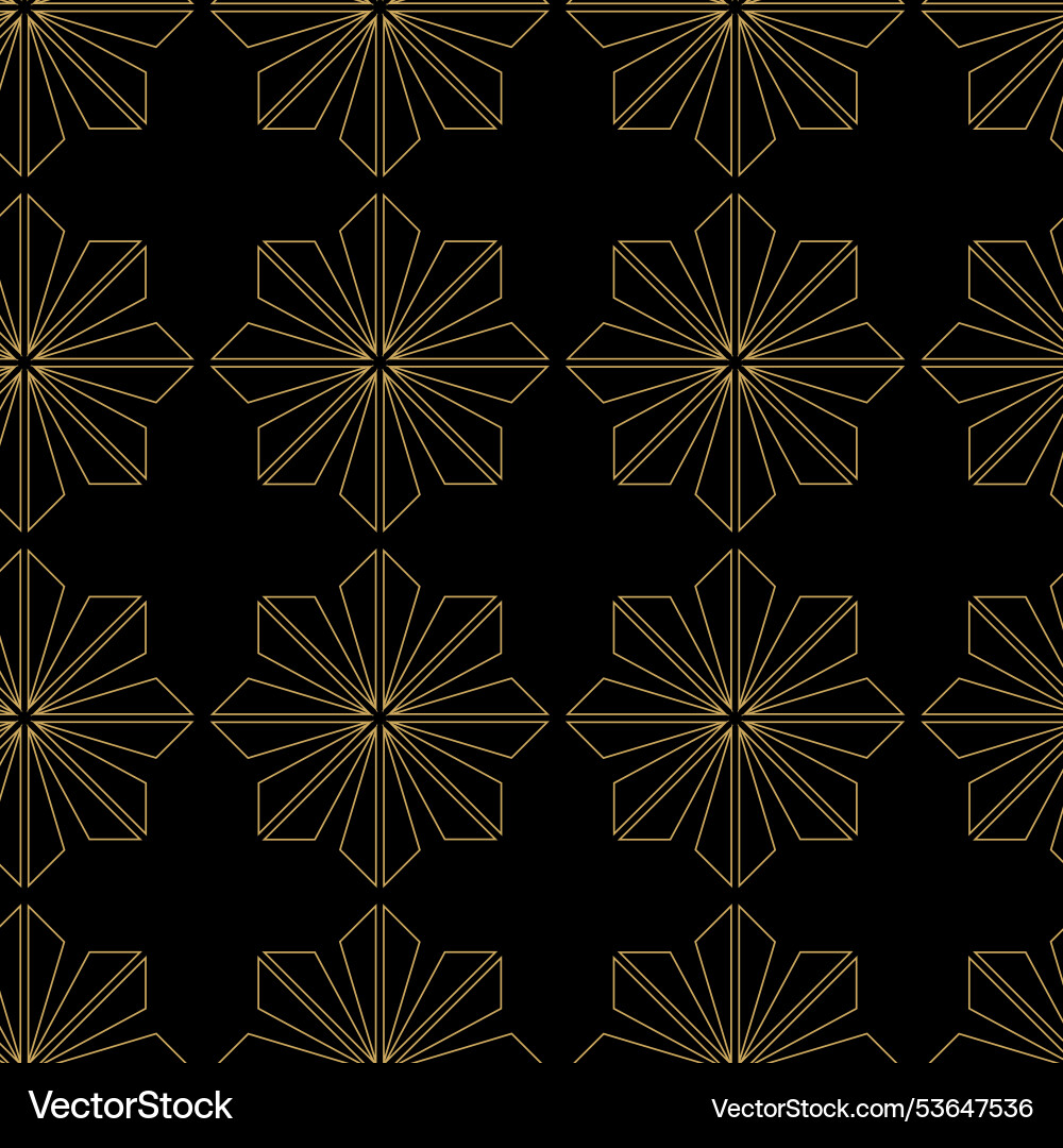 Abstract geometric pattern with crosses stripes Vector Image