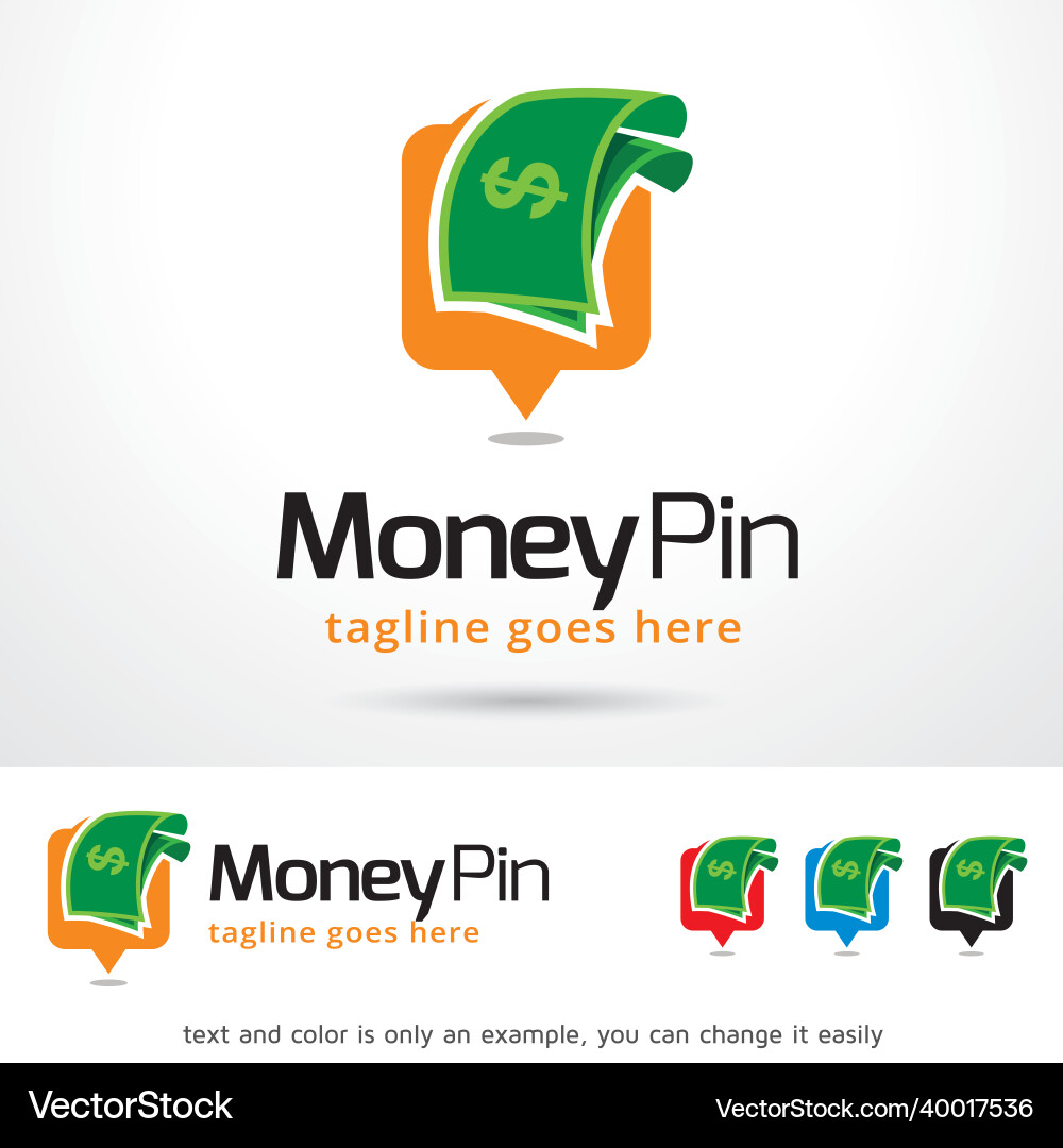 Geld-Logo Vorlage Geld-Logo Vorlage vektorbild