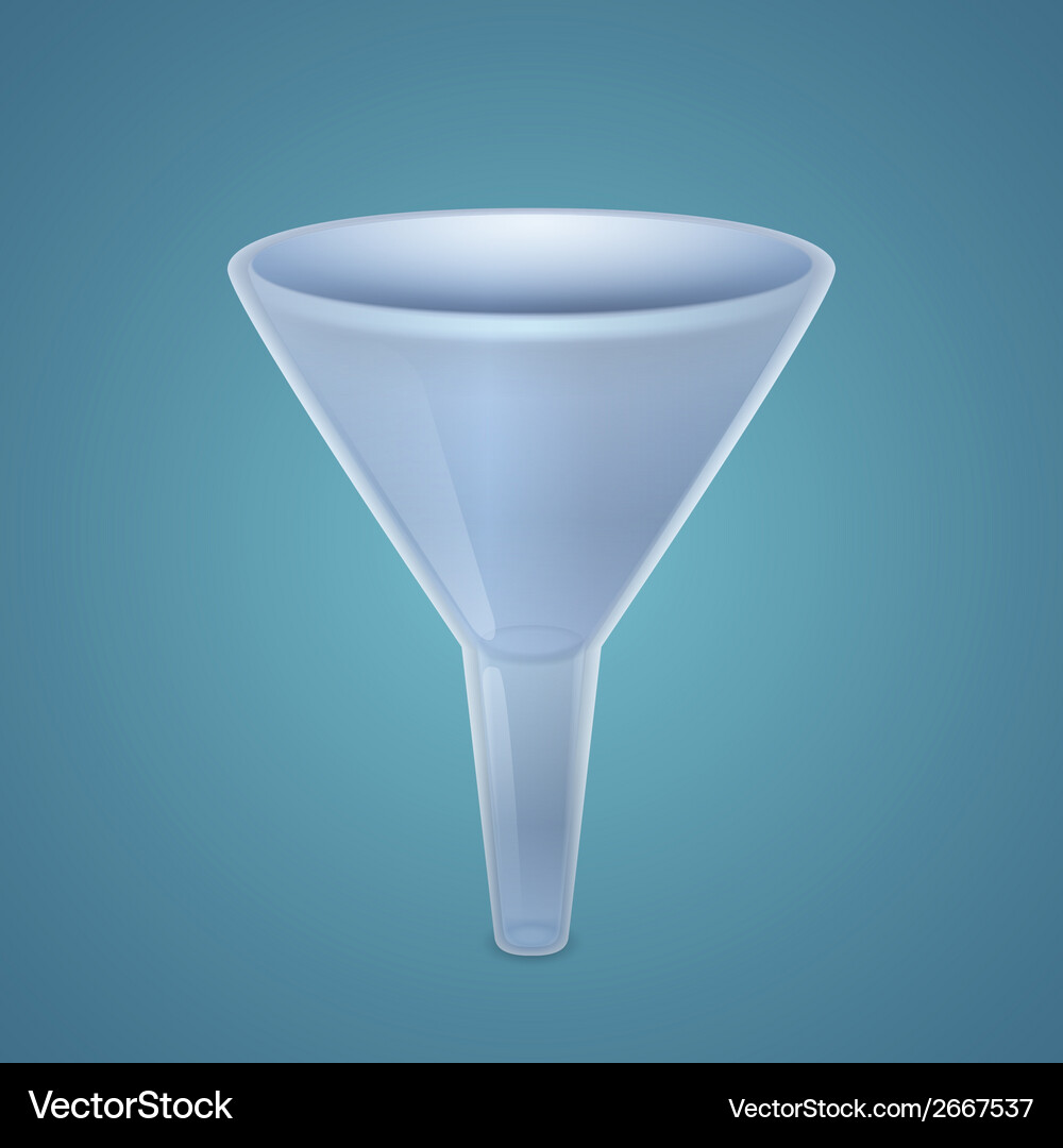 Conical Laboratory Flask Vector Image