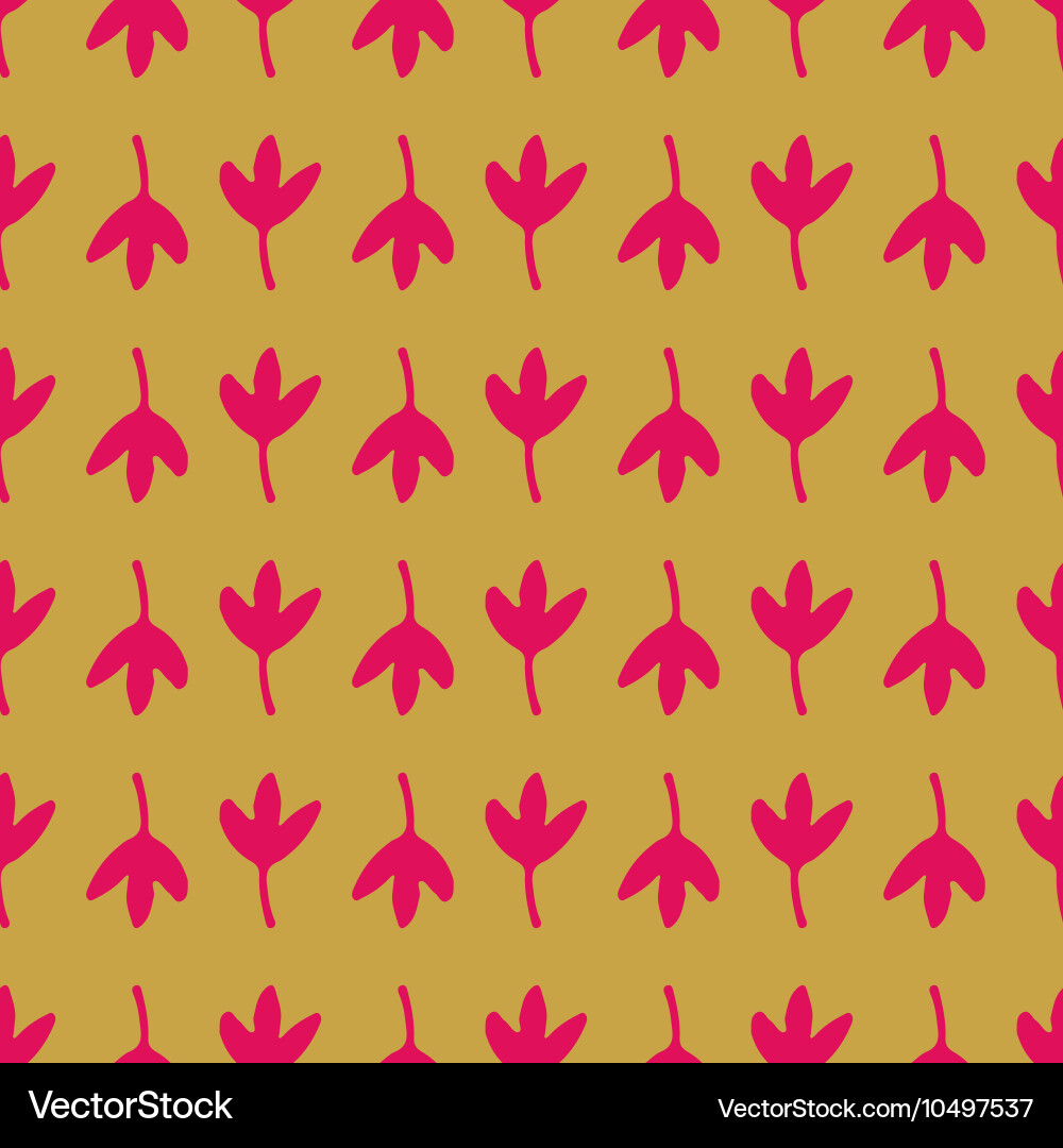Hand drawn seamless vintage pattern Royalty Free Vector