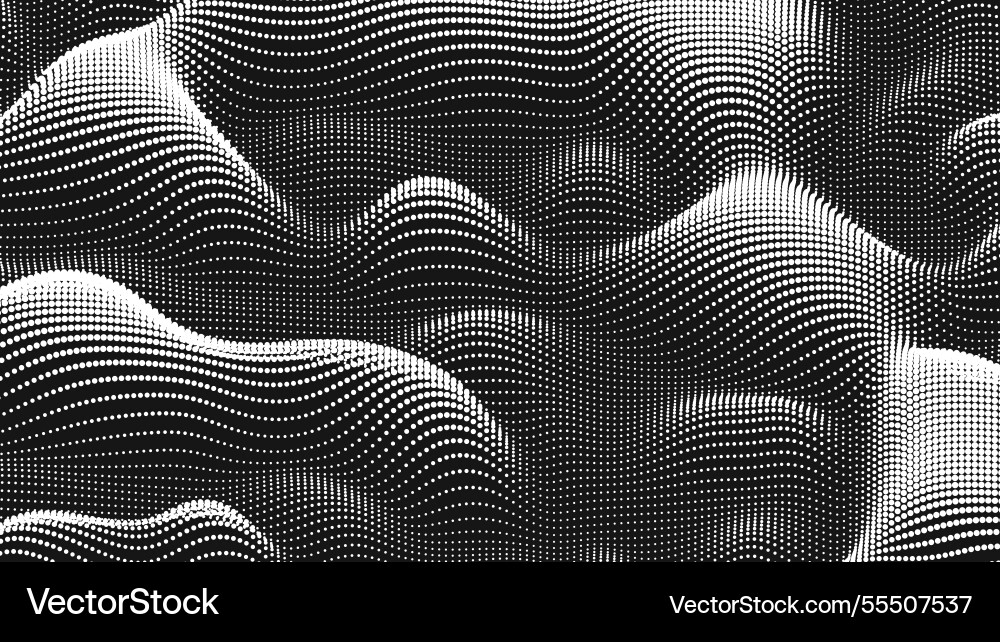 Point wave noise texture abstract dot background Point wave noise texture abstract dot background vector image