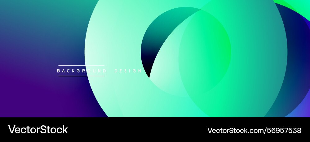 Abstract gradient background overlapping circles Abstract gradient background overlapping circles vector image