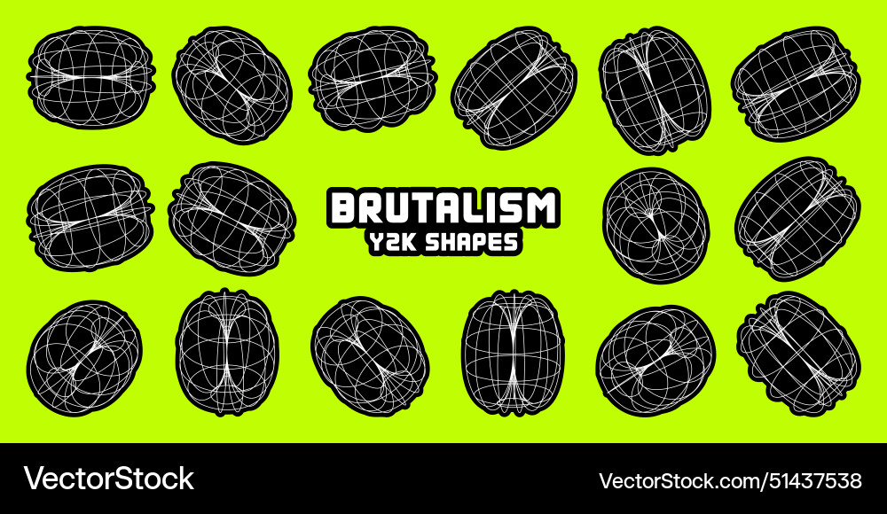 Wireframe lined shapes perspective mesh 3d grid Wireframe lined shapes perspective mesh 3d grid vector image