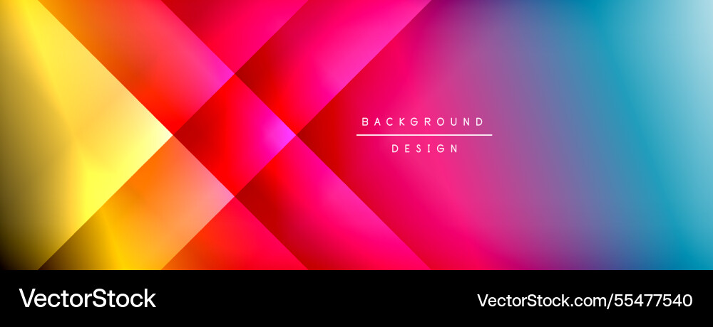 Colorful gradient with lines made of shadow Vector Image