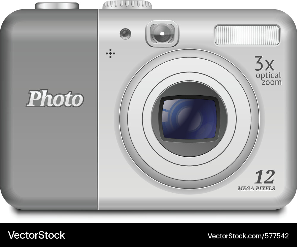 Digital Camera Vector Image